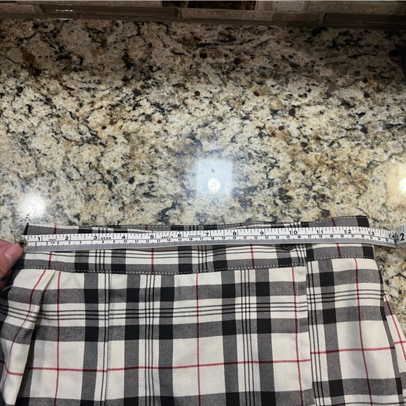 Empyre by Zumiez Plaid Mini Skirt size medium brown and tan school girl - Picture 6 of 12